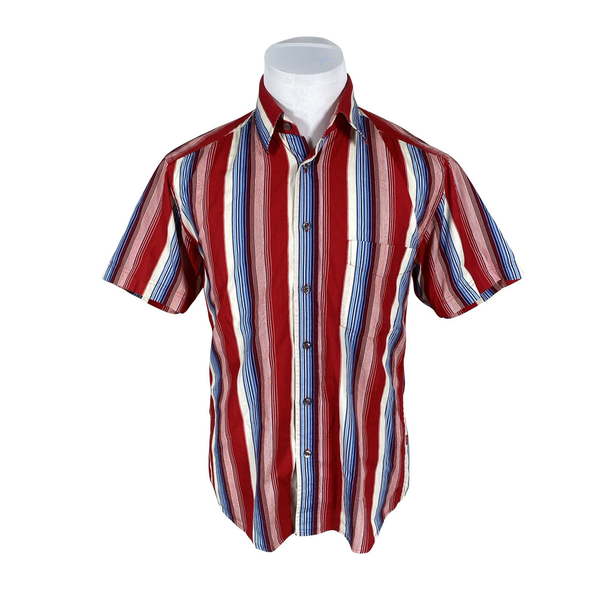 Unisex Esprit - Collared shirt, size M - Red (1)