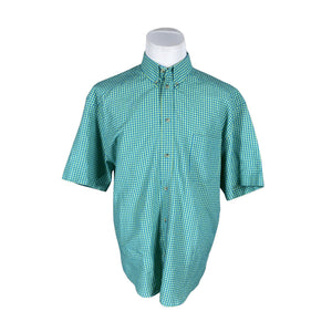 Unisex Ewald - Collared shirt, size L - Green (1)