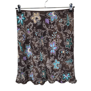 Unisex s.Oliver - Fabric skirt, size 40 - Brown (1)