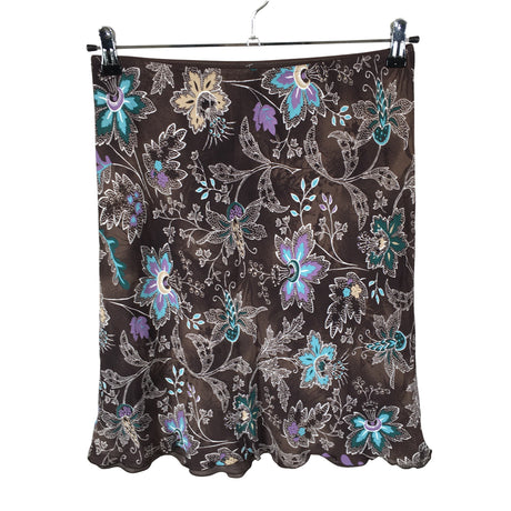 Unisex s.Oliver - Fabric skirt, size 40 - Brown ()