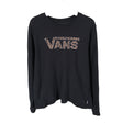 Unisex Vans - Tricot shirt, size 158 - 164 - Black ()