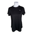 Unisex Puma - Sports shirt, short sleeve, size 40 - Black ()