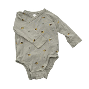 Unisex Lindex - Body, size 62 - 68 - Green (1)