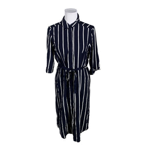 Unisex Mama Licious - Schiffon dress, size 38 - Blue (1)
