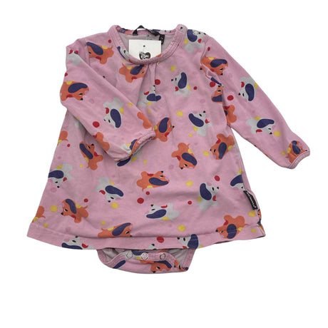 Unisex Marimekko - Tricot dress, size 68 - 74 - Light pink ()