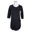 Unisex NOSH - Tricot dress, size 34 - Black ()