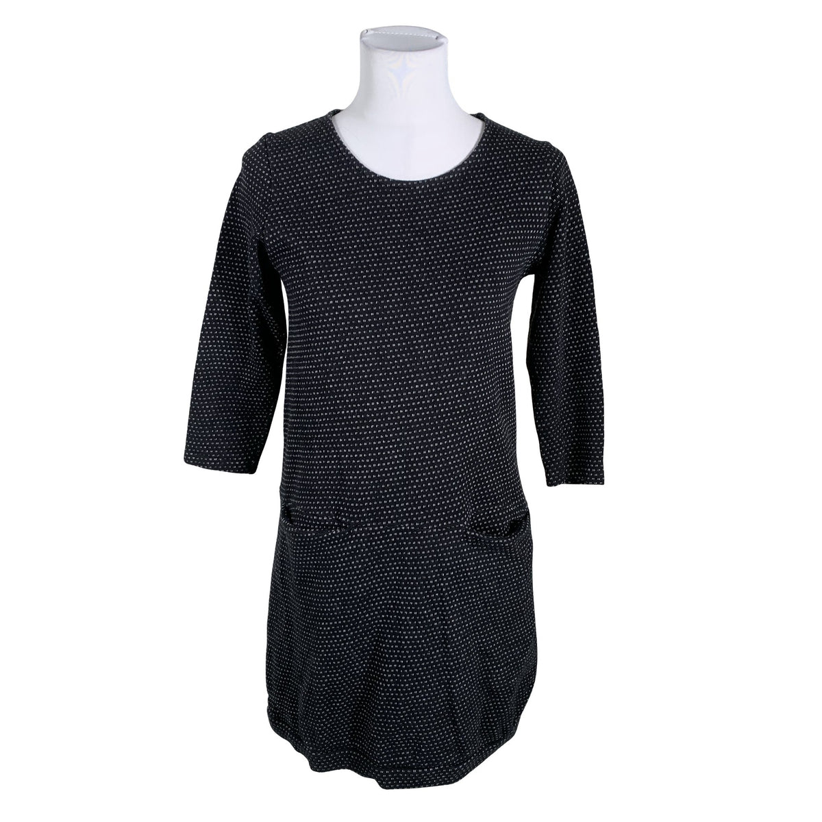 Unisex NOSH - Tricot dress, size 34 - Black (1)