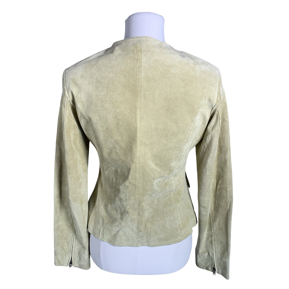 Unisex Emanuela - Leather jacket, size 36 - Green (2)