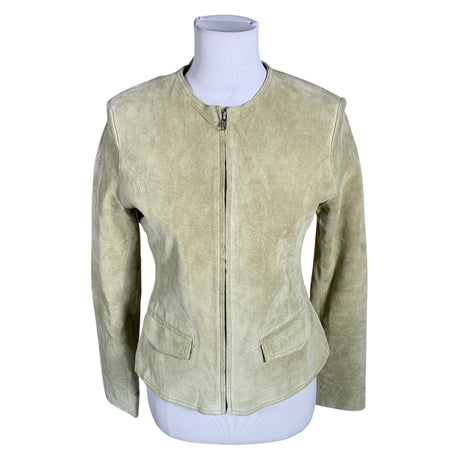 Unisex Emanuela - Leather jacket, size 36 - Green ()