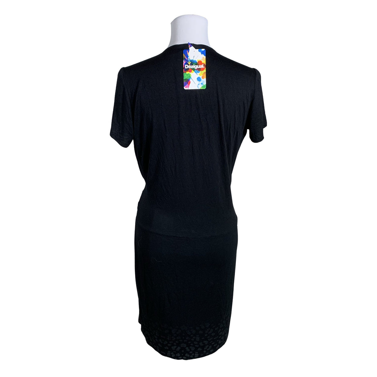 Unisex Desigual - Tricot dress, size 38 - Black (2)