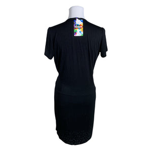 Unisex Desigual - Tricot dress, size 38 - Black (2)