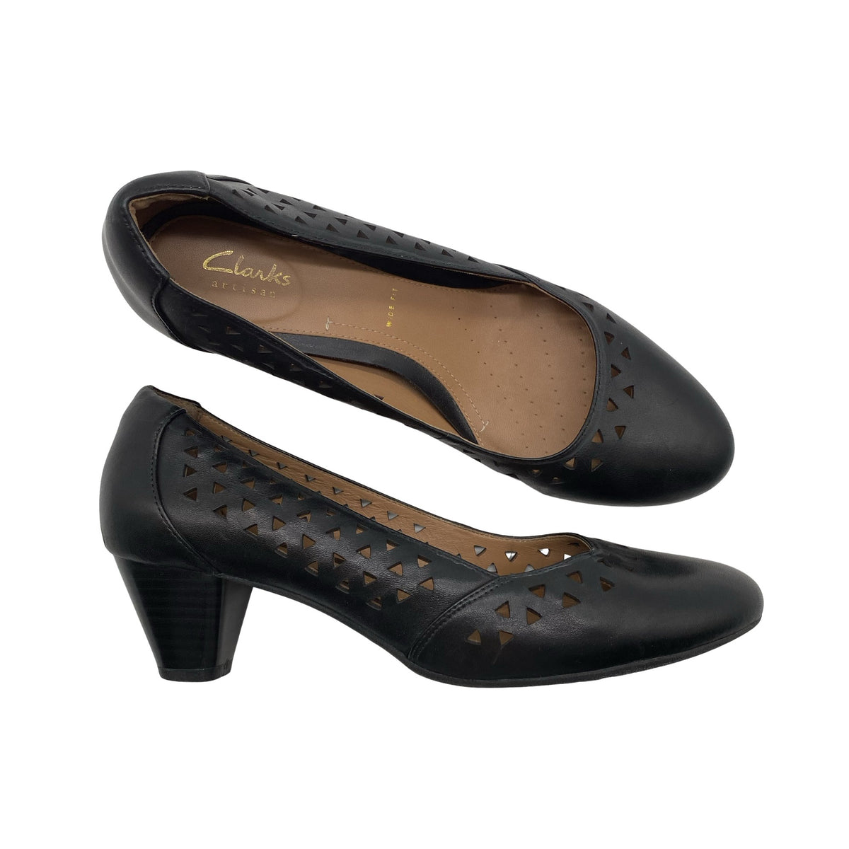 Unisex Clarks - High heels, size 41 - Black (1)