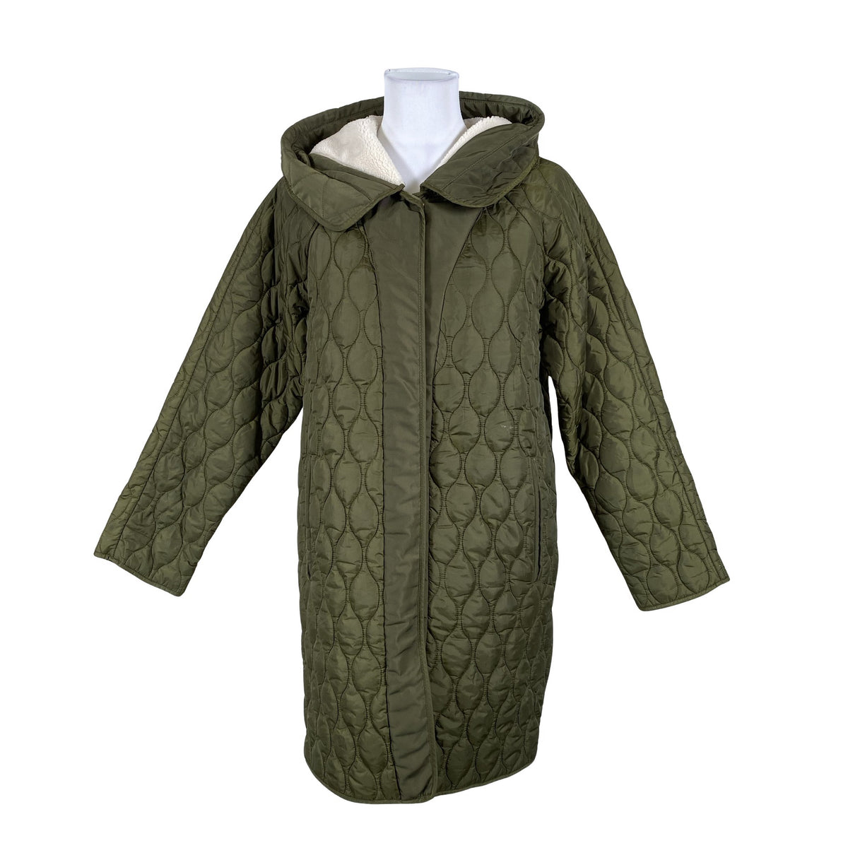 Unisex Pinko - Quilted jacket, size 36 - Green (1)