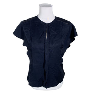 Unisex Hugo Boss - Short-sleeved blouse, size 38 - Blue (1)