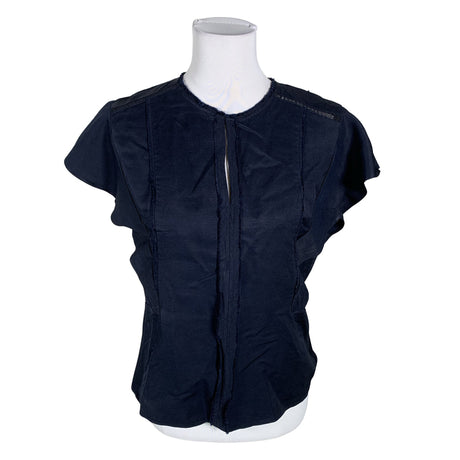 Unisex Hugo Boss - Short-sleeved blouse, size 38 - Blue ()