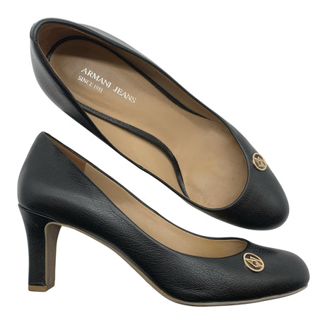 Unisex Armani Jeans - High heels, size 40 - Black ()