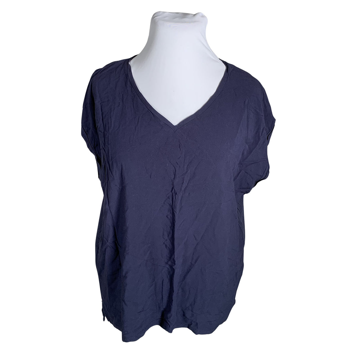 Unisex Lindex - Short-sleeved blouse, size 44 - Blue (1)