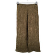 Unisex Massimo Dutti - Party trousers, size 38 - Brown ()