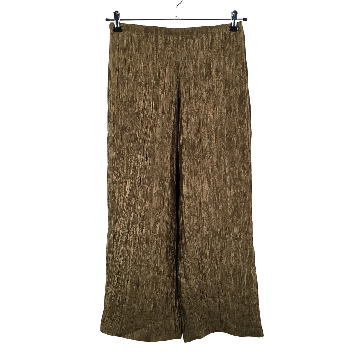 Unisex Massimo Dutti - Party trousers, size 38 - Brown (1)