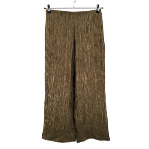 Unisex Massimo Dutti - Party trousers, size 38 - Brown (1)