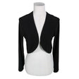 Unisex Michael Tyler - Tricot bolero, size 36 - Black ()