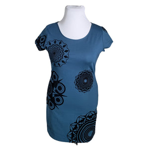 Unisex Desigual - Tricot dress, size 42 - Blue (1)