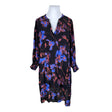 Unisex Zizzi - Schiffon dress, size 46 - Black ()