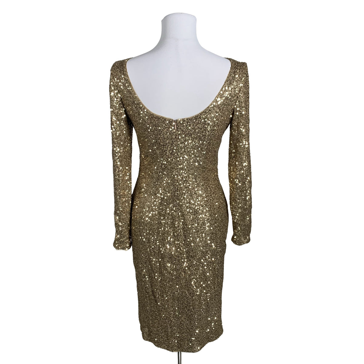 Unisex Lauren Ralph Lauren - Party dress, size 34 - Gold (2)