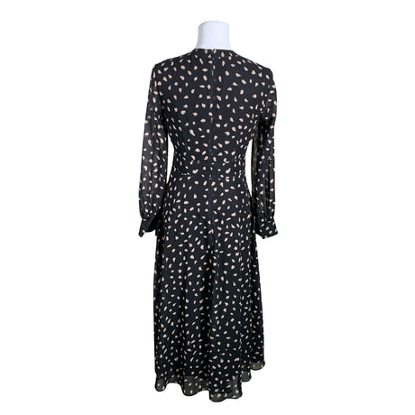 Unisex Hobbs - Schiffon dress, size 36 - Black (2)