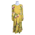 Unisex Hobbs - Schiffon dress, size 36 - Yellow ()