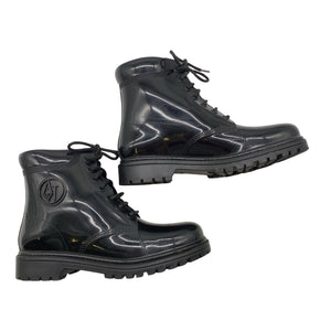 Unisex Armani Jeans - Army boots, size 39 - Black (1)