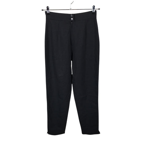 Unisex Sportmax - Straight leg trousers, size 38 - Black ()