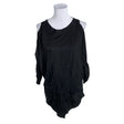Unisex Hugo Boss - Schiffon tunic, size 36 - Black ()
