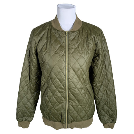 Unisex R-collection - Quilted jacket, size 40 - Green ()