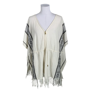 Unisex Max&Moi - Poncho, size 38 - White (1)