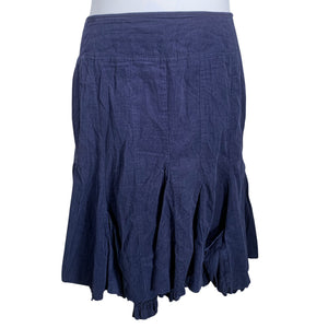 Unisex Bandolera - Fabric skirt, size 44 - Blue (1)