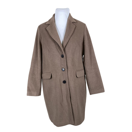 Unisex Fiorella Rubino - Wool coat, size 44 - Brown ()