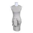 Unisex Club L - Tricot dress, size 36 - Beige ()