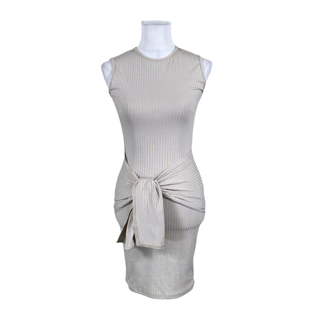 Unisex Club L - Tricot dress, size 36 - Beige ()