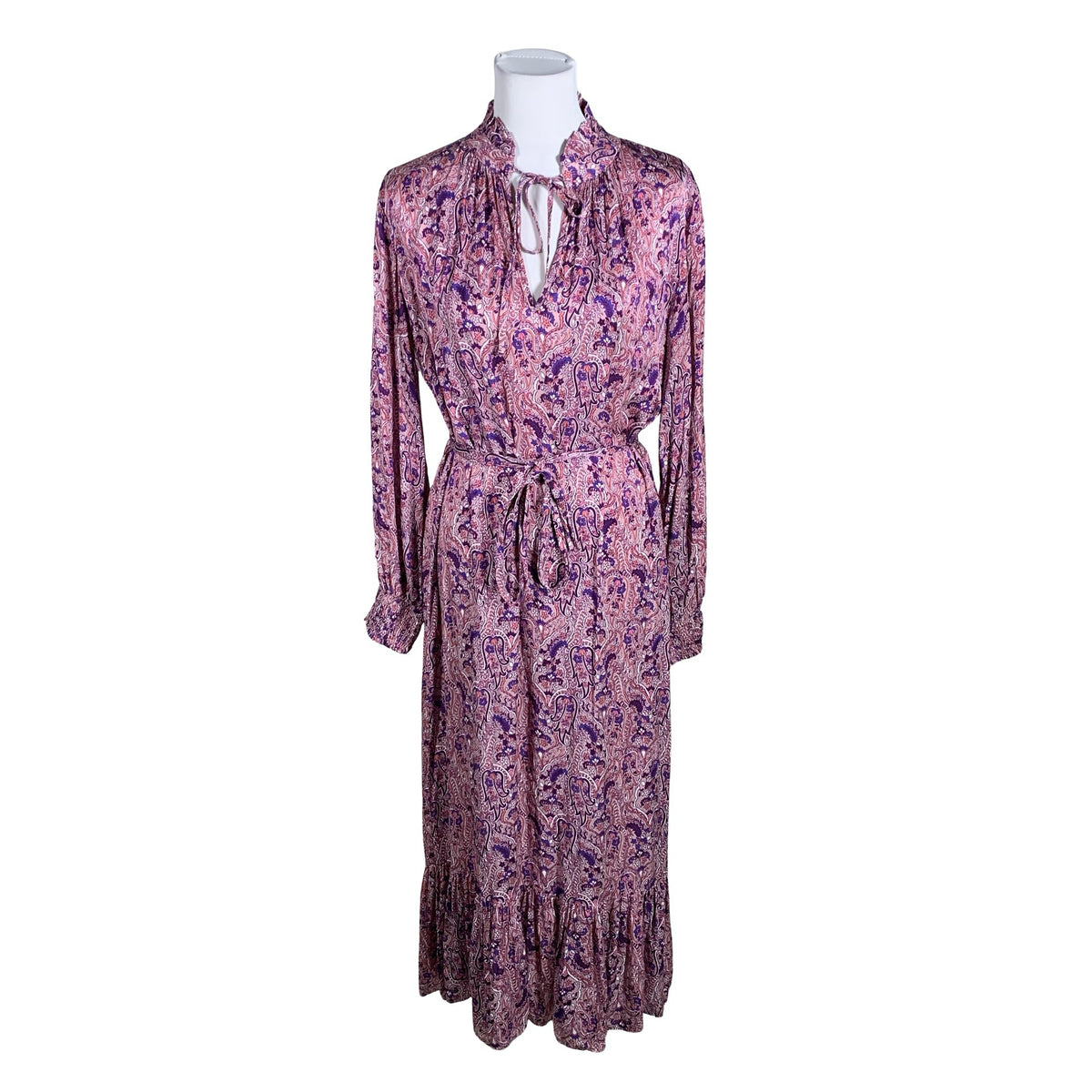 Unisex Charlotte Sparre - Schiffon dress, size 38 - Violet (1)