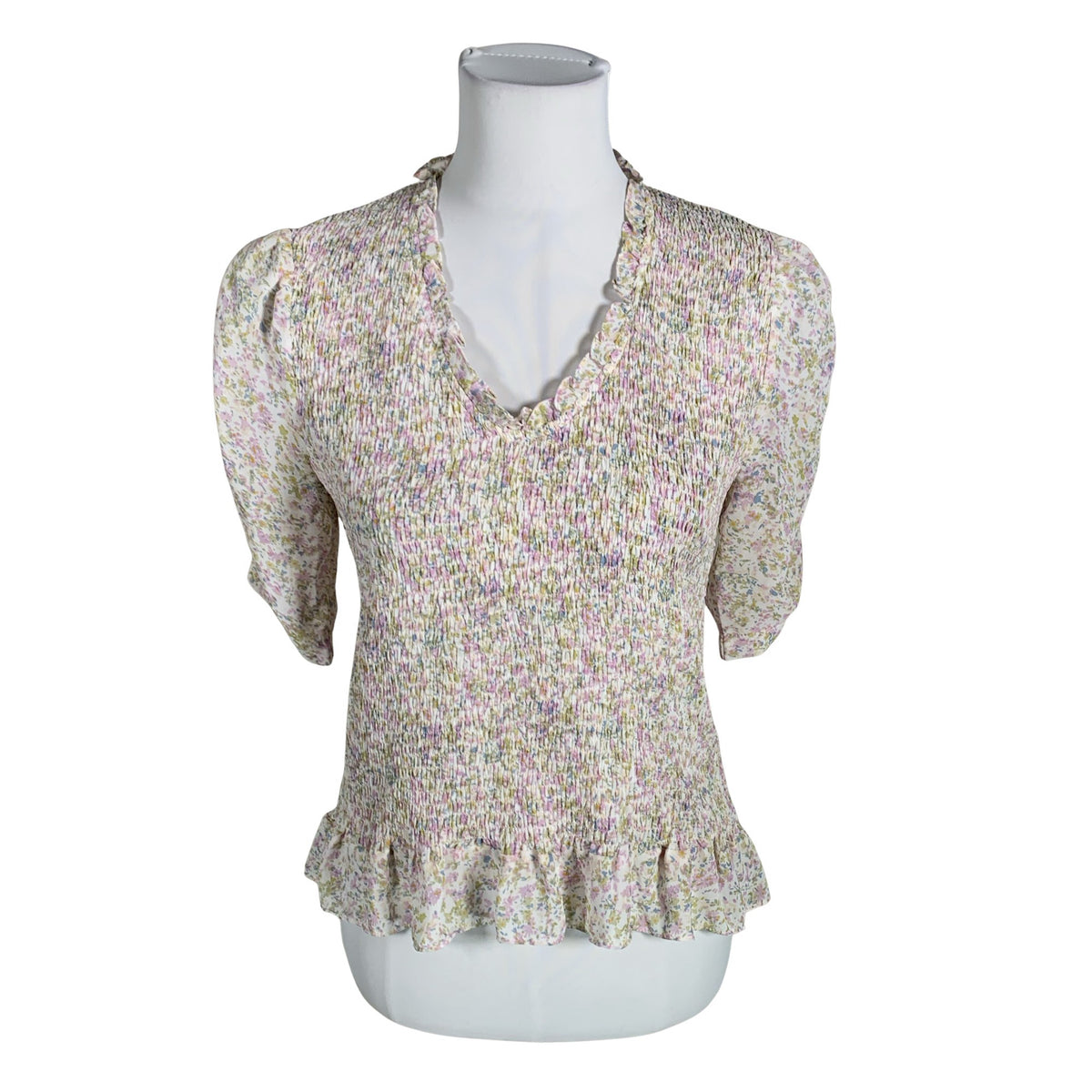 Unisex Neo Noir - Short-sleeved blouse, size 36 - Violet (1)