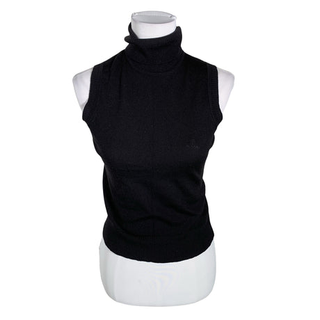 Unisex Sand - Knit vest, size 36 - Black ()