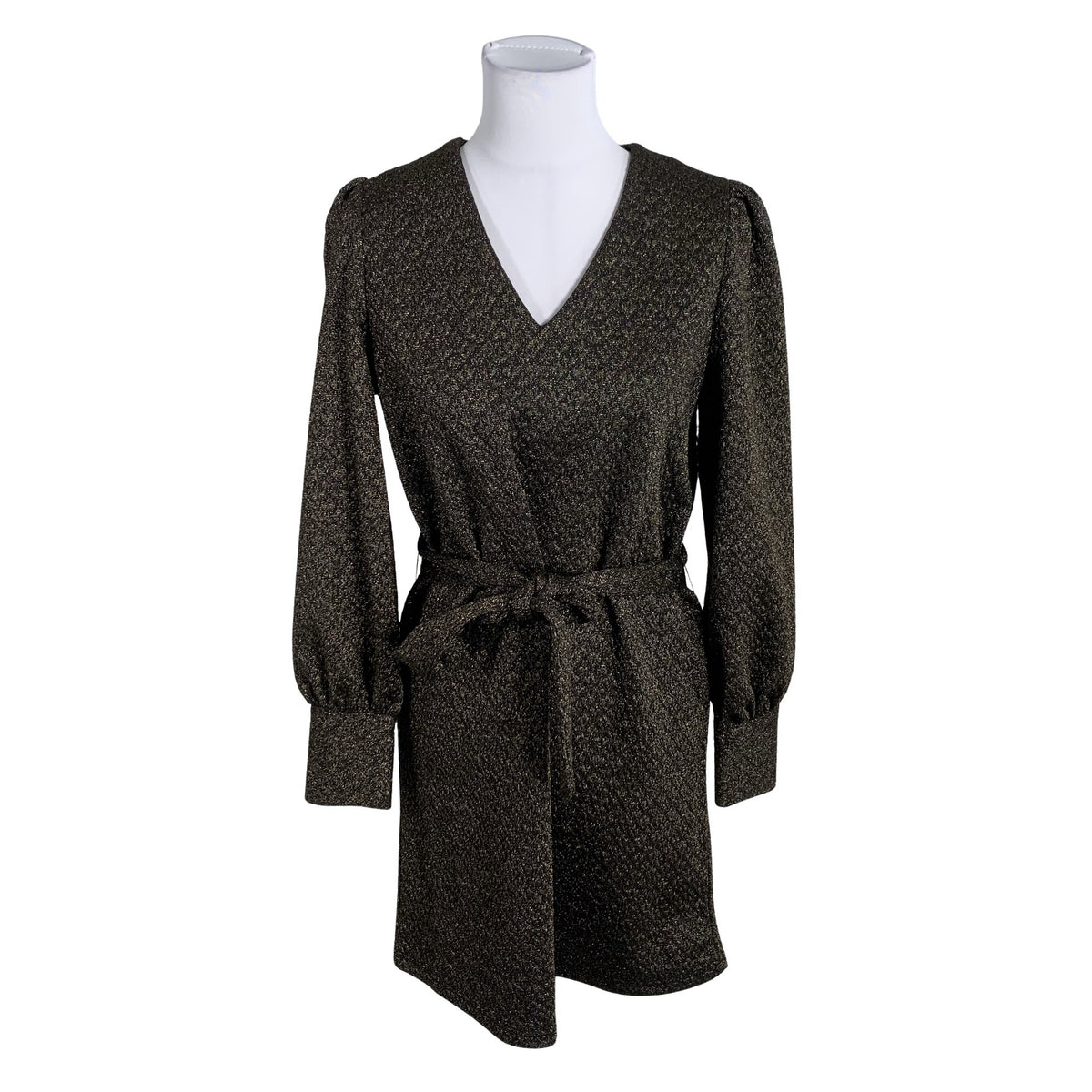 Unisex Selected - Knit dress, size 36 - Brown (1)