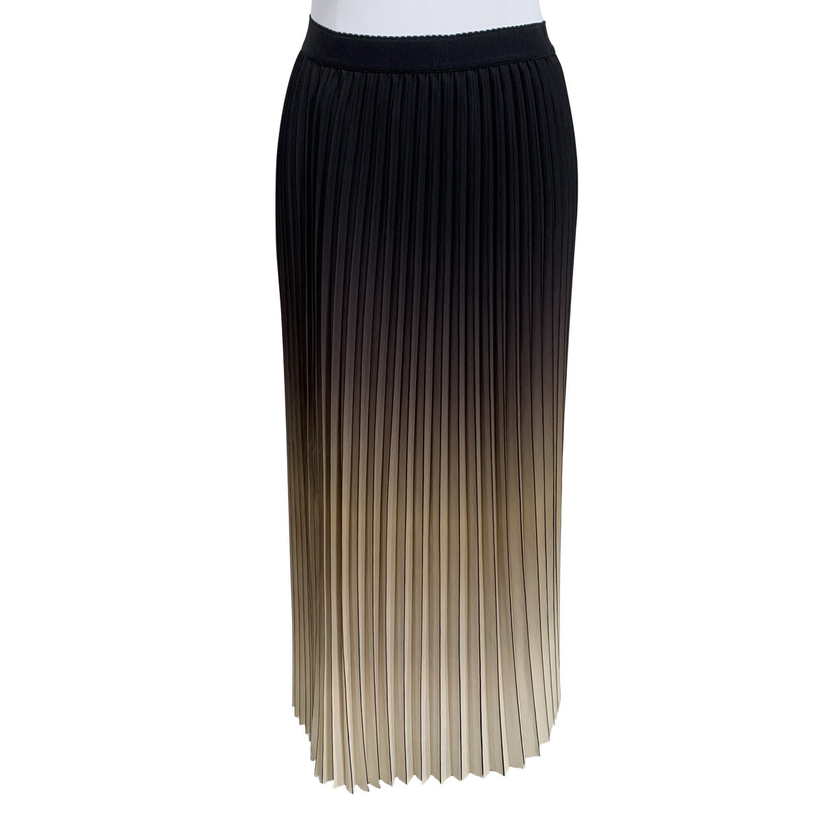 Unisex Ril's - Pleated skirt, size 38 - Black (1)