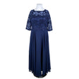 Unisex MasCara - Party dress, size 48 - Blue ()