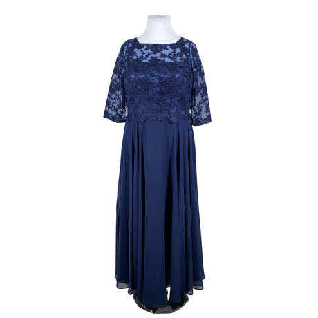 Unisex MasCara - Party dress, size 48 - Blue ()