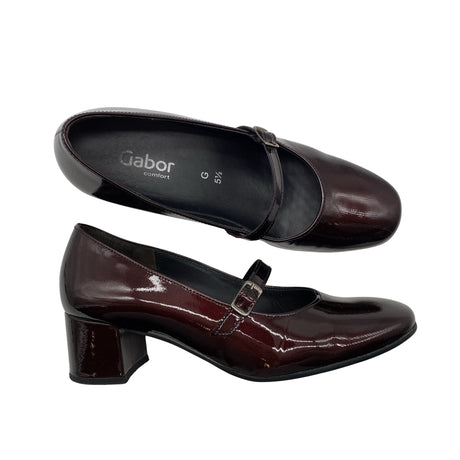Unisex Gabor - High heels, size 38 - Wine red ()