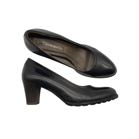 Unisex Tamaris - High heels, size 39 - Black ()