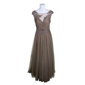 Unisex Pronovias - Party dress, size 36 - Brown (2)