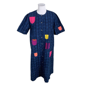 Unisex Marimekko - Dress, size 36 - Blue (1)